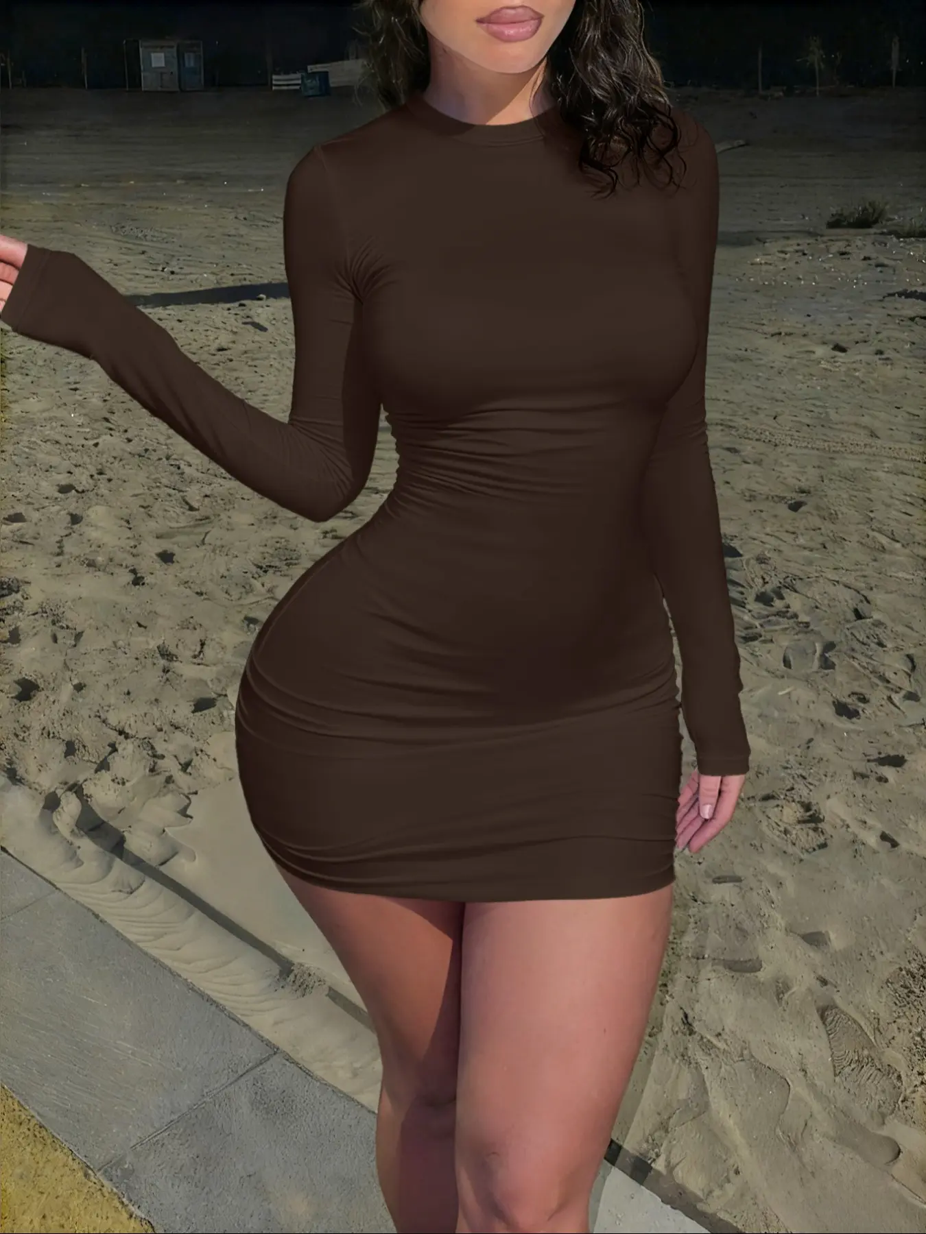 t shirt tank dress Harbor Mist Ribbed Tank Dress