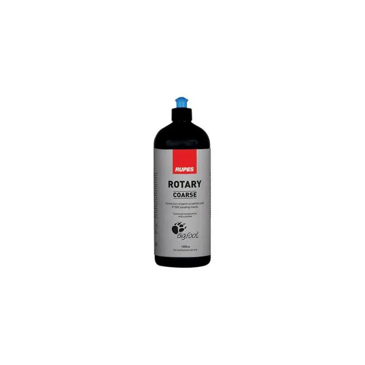 Rupes Rotary Coarse Compound - Automotive Paint Care Gelcoat Restorer for Rotary Polishers, 1-3 Day Delivery, Max Cutting Power for Durable Surfaces, Efficient Correction, Rapid Defect Removal, Low Dust Tech, High Gloss Finish, Minimal Residue, Low Dust T