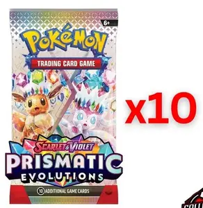 Pokemon Prismatic Evolution 10x Packs
