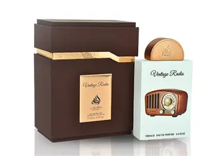 LATTAFA PRAIDE VINTAGE RADIO PERFUME SPRAY FOR UNISEX  3.4 FL.OZ