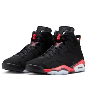 Jordan 6 Retro Infrared Salesman Men's CT8529-001 & GS IQ1275-001 New Sneakers