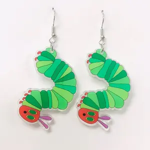 Caterpillar earrings
