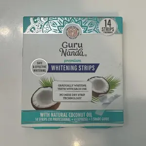 Product Review of GuruNanda Whitening Strips, 7-day treatment (7 Packets - 2 Strips per pack) - Non-Slip, Dry Strip Technology from P**a V**a