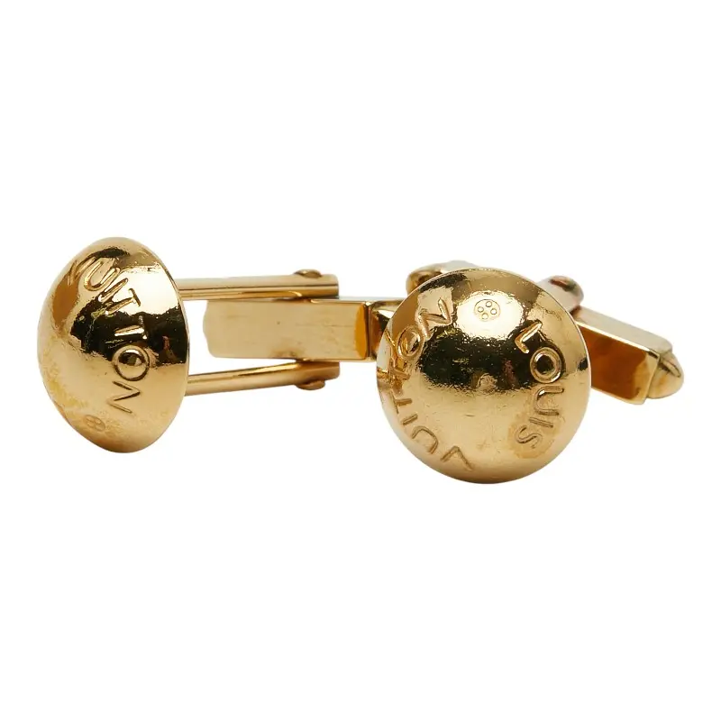 Pre-owned Louis Vuitton Zinc Alloy Small Leather Goods Boutons de Manchette Crew Cufflinks