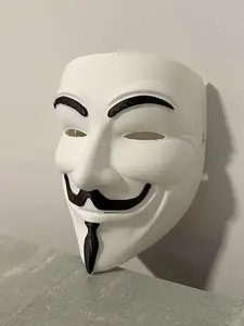V Mask for your V for Vendetta Costume | Raw DIY Kit | Wearable Accessory