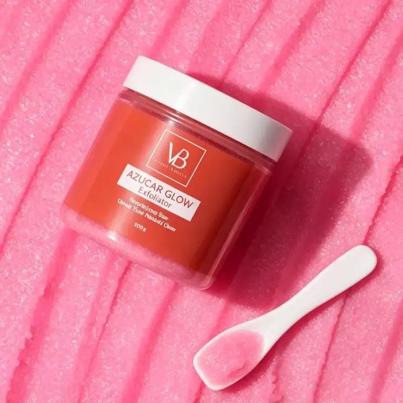 UB-BLANQUEACUL0S AZUCAR GLOW BLANQUEADOR Y EXFOLIANTE Face Scrub 100g - Achieves Smoother, Glowing Skin, Natural Exfoliation, Radiant Complexion - Skincare, Comfort