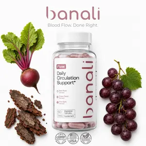 Banali Flow | Daily Circulation Support | 60 Capsules | Travel & Desk Routine