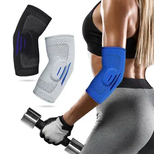 High Performance Sports Elbow Belt, 1 Count Breathable Elbow Wrap, Elbow Protector, Elbow Brace for Tennis, Skiing, Running, Basketball and Fitness