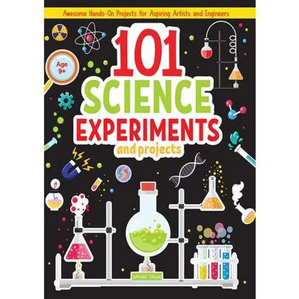 101 Science Experiments and Projects for Young Children - Wonder House Books, Paperback, English, Teaches Science Principles, Develops Logical Thinking, Encourages Inquiry-Based Learning