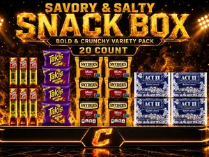 Savory & Salty Snack Box – Bold & Crunchy Variety Pack (20 Count)