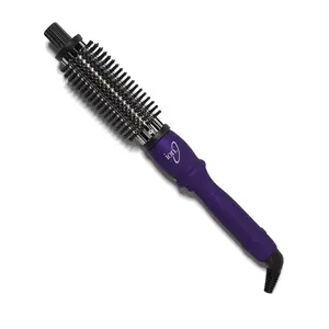 ion Titanium Pro Brush Iron, 11/4 Inch, Heats up to 400F, Curls, Straightens, Volumizes, Adds Lift, All Hair Types