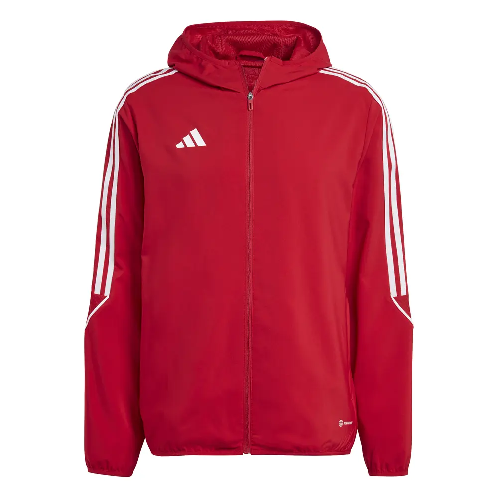 adidas Mens Tiro 23 League Windbreaker Soccer Cleats  Moisture Wicking - Red