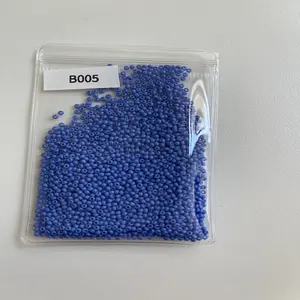 B005 Glass Beads for Bracelets - Blue Craft Beads for Jewelry Making and DIY Projects