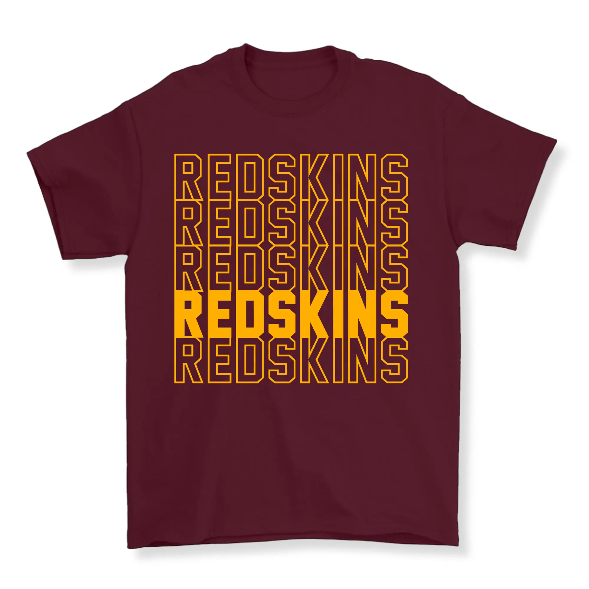 Washington Redskins T-Shirt, Vintage Football Fan Graphic Tee, Retro Team Heritage Design, Casual Streetwear, For Men and Women