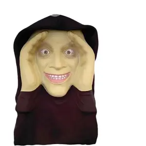 Scary Peeper Hitchhiker Prop - Realistic Scary Mask for Jump Scare, Ghostface Spoof Pranks Mask for Adults, Creepy Window Prank Gag Gift, Outdoor Holiday Decor, Horror Props, Novelty Decoration - Spooky