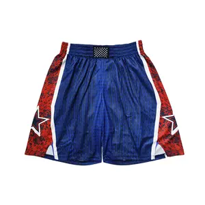 2024 Olympic USA Dream Team Basketball Shorts - Sewn Embroidery, Digital Printing, Breathable, Sweat-Wicking Unisex Activewear Clothing for Outdoor Sports, Beach Use