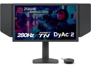 BenQ Zowie XL2546X+ 24.1" Class Full HD Gaming LCD Monitor for Esports, Fast TN 280Hz DyAc 2