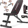 【TikTokShopBlackFriday】OPPSDECOR Weight Bench, Adjustable Strength Training Bench for Full Body Workout with Fast Folding lifting equipment - Perfect Gift for Father's Day, Christmas & Special Days,outdoorfun