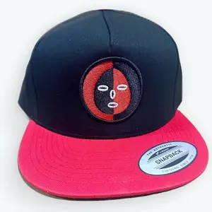 Elegua Black/Red 2 Designs SnapBack