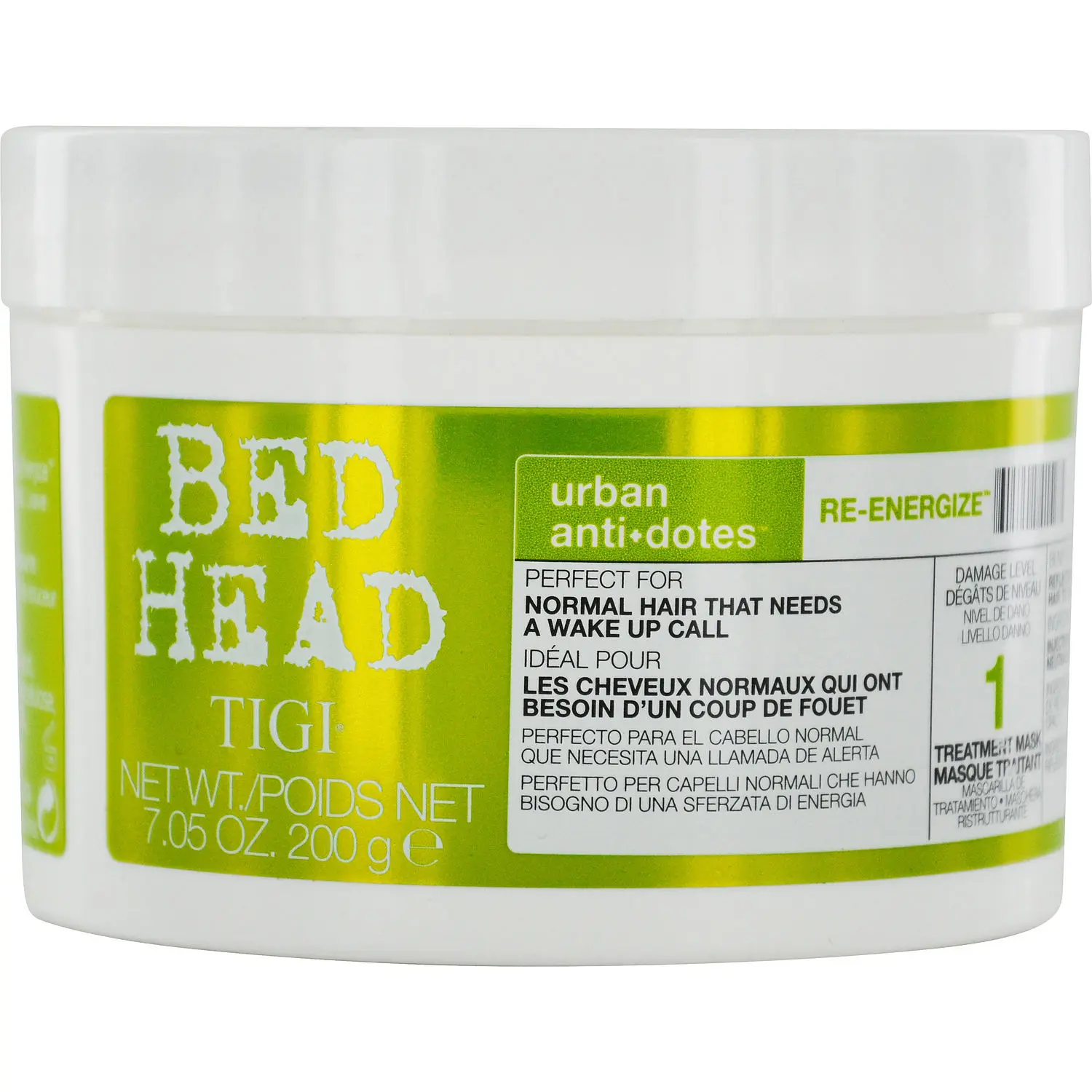 Bed Head By Tigi Anti+Dotes Re-Energize Treatment Mask For Unisex