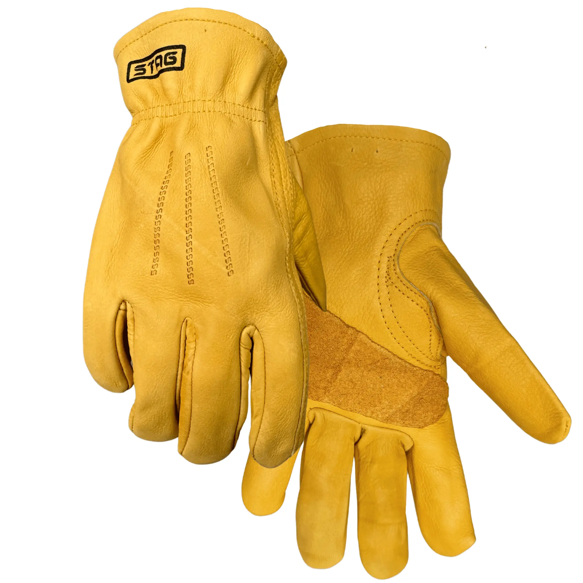 Construction Gloves 257, Heavy Duty Gloves, Leather Work Glove