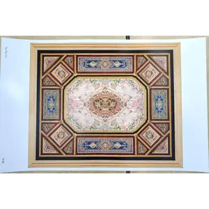 Dollhouse Ceiling Mural Wallpaper Victorian Painted Style 1:12 Scale Itsy Bitsy