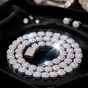 22” Emerald Cut chain