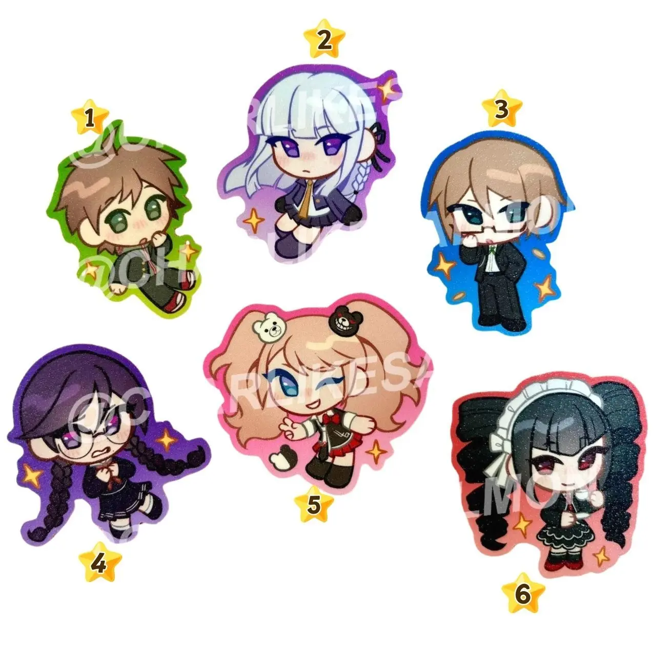 18 ops (not combo) Danganronpa Anime Sticker