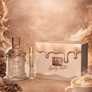 Emper Creme Couture Lovely Latte Fragrance Set Eau de Parfum Roll-On Gift Box for Women