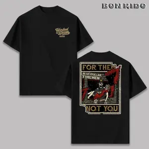 For Them Not You Firefighter T-Shirt, Blue Collar Firemen Graphic Tee, Firefighter Hero Rescue Shirt, Fire Department Pride Tee, First Responder Firefighter Shirt