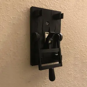 3D Printed Frankenstein Light Switch Cover with Flip Handle, Wall Mounted, Horror Movie Prop Light Switch Plate, Unique Modern Home Decor Accessory