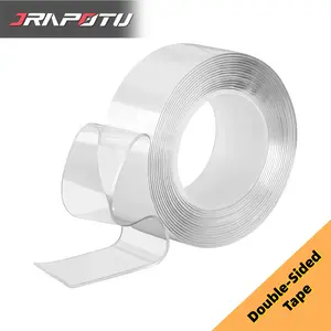 DOuble Sided Tape Heavy Duty(6.65FT), Nano Double Sided Adhesive Tape, Clear Mounting Tape Picture Hanging magic nanotape Self-Adhesive Waterproof Caulk Tape