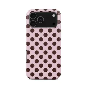 BURGA Phone Cases | Polka Dot New Crush - for iPhone 17 16 15 14 13 12 11 Series | Magsafe Phone Case | Trendy 2026 Phone Case | Shockproof Protection | Gift for Her
