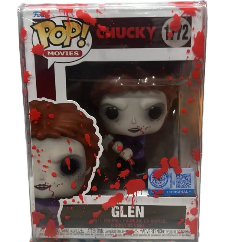 Funko Pop Glen Vinyl Figure - Chucky Series TV/Movie Character Collectible for Entertainment Figurine Enthusiasts, Tv Series, Collectible Figures, Figurines Collectibles