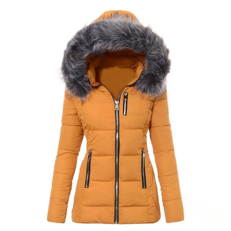 Women's Winter Windproof Warm Down Coats Waterproof Thicken Hooded fashions Puffer Jacket Thin Aesthetic