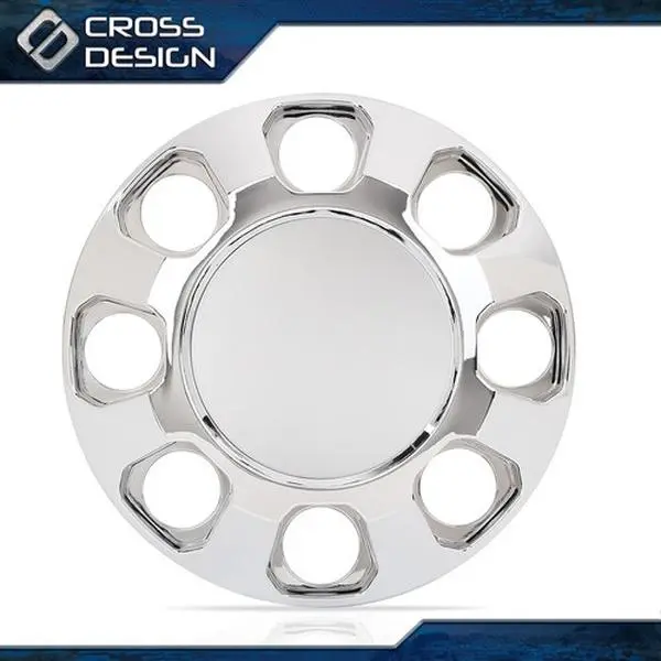 CROSSDESIGN Chrome Durable Truck Wheel Center Hub Cap - Auto Replacement Part 22909152 for 2015-2020 GMC Sierra 2500HD, 3500HD Vehicles with Factory Direct Pricing