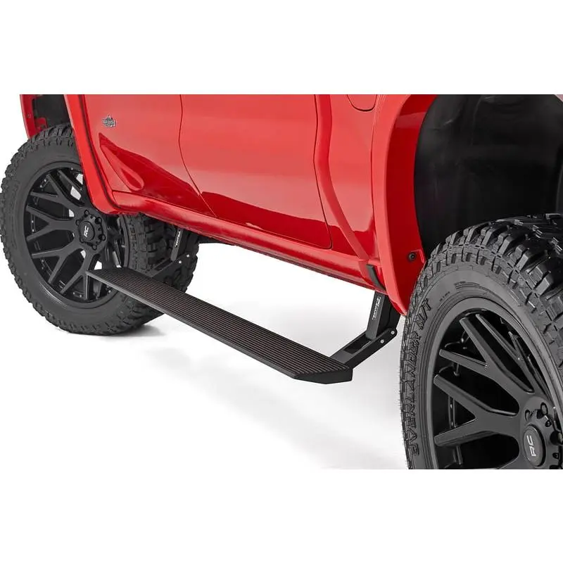 CHEVY/GMC- Rough Country Power Running Boards Chevy/GMC 1500/2500HD/3500HD (19-25)