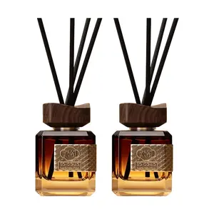 SONG CHAO Luxury Hotel Scent Diffuser Set - 2x 300ml Reed Diffusers for Home & Office, Inspired by Four Seasons & Westin Scents, Long-Lasting Fragrance