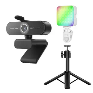 EMEET C60E 4K Ultra HD Webcam with Auto Focus 73° FOV for PC Gaming Switch2 Computer Camera 4K@30fps 1080P@60fps Fast AutoFocus Auto Light Correction Plug & Play with Privacy Cover for Streaming Working Gaming, TikTokShopBlackFriday