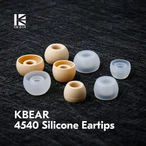 Kbear Silicone In-Ear Earplugs, Compatible with Kz Zs10 Pro Zsn As10 Headphones, Four Sizes Available, Comfortable, Durable, Flexible and Removable, Earbud Tips