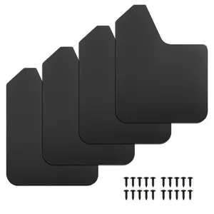 Wide Rally Car Mud Flaps Splash Guards - 4PCS Black Car Accessories for JEEP Grand Cherokee 2011-2022