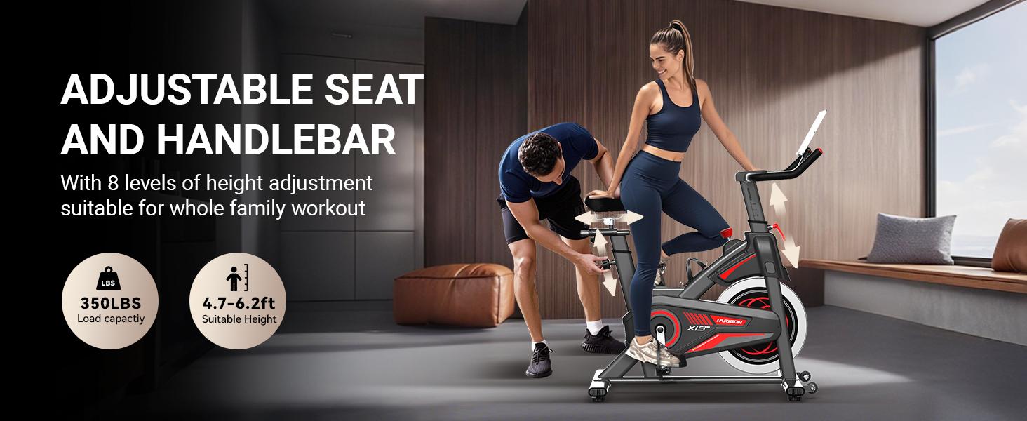 HARISON Bluetooth Magnetic Exercise Bike for Home Gym, 320LBS Heavy Duty Indoor Cycling Bike (TKHR-X15) minigym equipment manufacturer suitable men HARISON Bluetooth Magnetic Exercise Bike for Home Gym, 320LBS Heavy Duty Indoor Cycling Bike (TKHR-X15) minigym equipment manufacturer suitable men