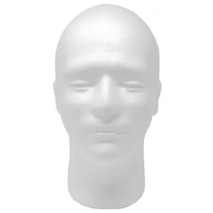 A1 Pacific Inc. Male Styrofoam Foam Wig Mannequin wig Head 11"
