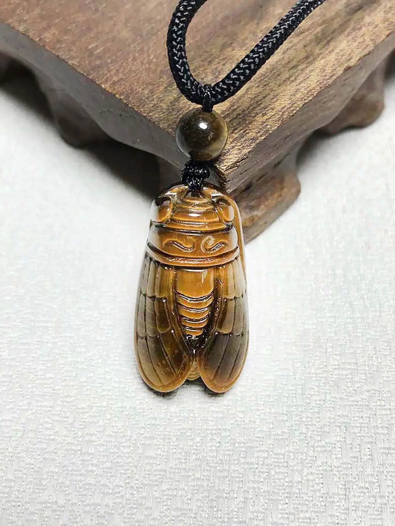 Cicada Design Pendant Necklace, Casual Vintage Jewelry for Party, Daily Decor for Men & Women, Trendy All-match & Exquisite Jewelry for Birthday Gift, Fall Outfits, Earthtone Fall Freshness, Daily Wear Necklace, Casual Style Necklaces