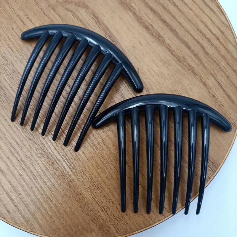 Seven-tooth comb, shaped brush hair comb, suitable for common hairstyles, durable handle, comb, Hair Detangling Comb