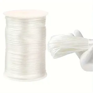 Brightly colored decorative lines, Macarais thread, decorative woven rope, pull rope, string, Nylon Braided, items for DIY bracelet making, Waxed Thread