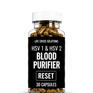 NO HSV LABEL OPTION-HSV 1 & HSV 2 SPECIALIST MASTER HERBALIST 100 % NATURAL  HANDMADE ORGANIC  HERBAL   CAPSULES