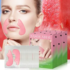 ILISYA Collagen Watermelon Decree sticker 3 boxes, containing nicotinamide and watermelon extracts, deeply hydrates and nourishes skin, makes skin firm, moist and smooth, a good thing for home summerwins