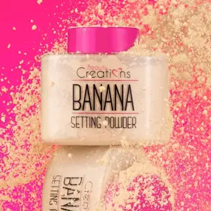 Beauty Creations Banana Setting Powder Soft Focus Long-lasting Oil Control Makeup Cosmetic Flawless Smooth Weightless