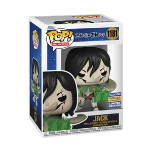 Funko Pop! Black Clover - Jack Ripper #1181 (2022 Winter Convention) Exclusive (Sticker may vary) Collectible Pop Vinyl Figure